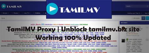 proxy of tamilmv|Best TamilMV Proxy